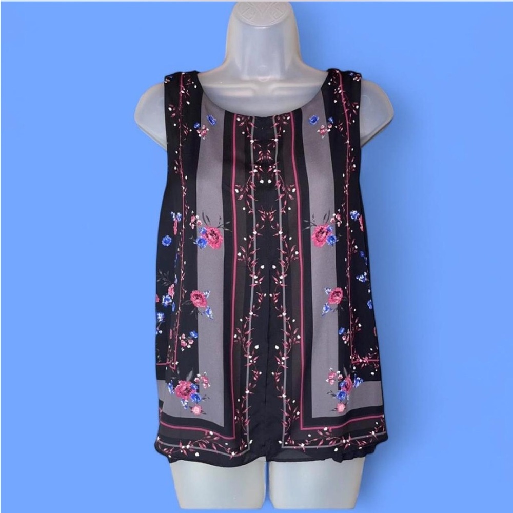 Elle Split Front Dressy Tank Top S